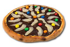 Pizza poire chocolat