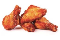 4 chicken wings