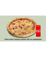 Menu Pizza Étudiant
